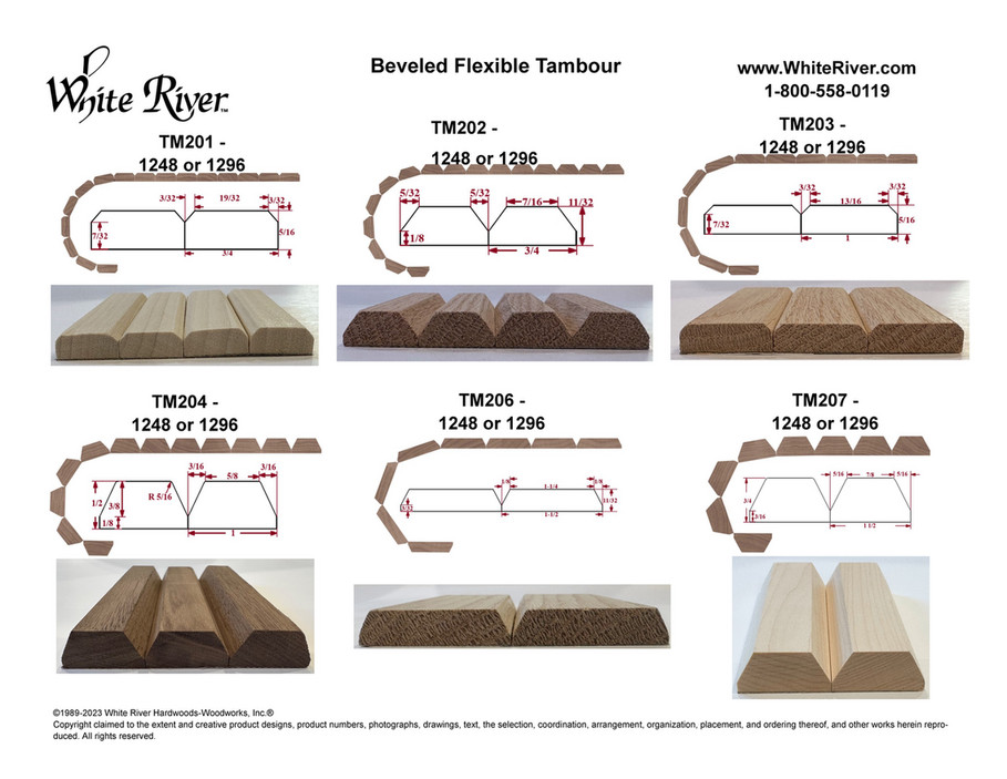 Tambour Panels White River Hardwoods - Page 1
