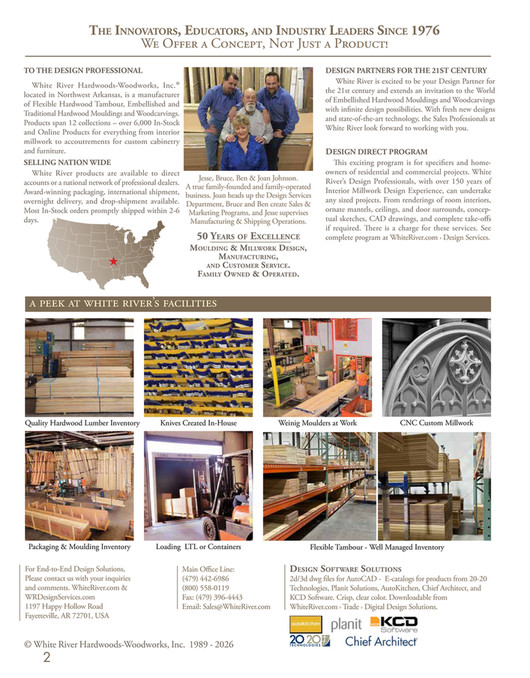 White River Hardwoods - Panel Catalog 2026 - Page 1